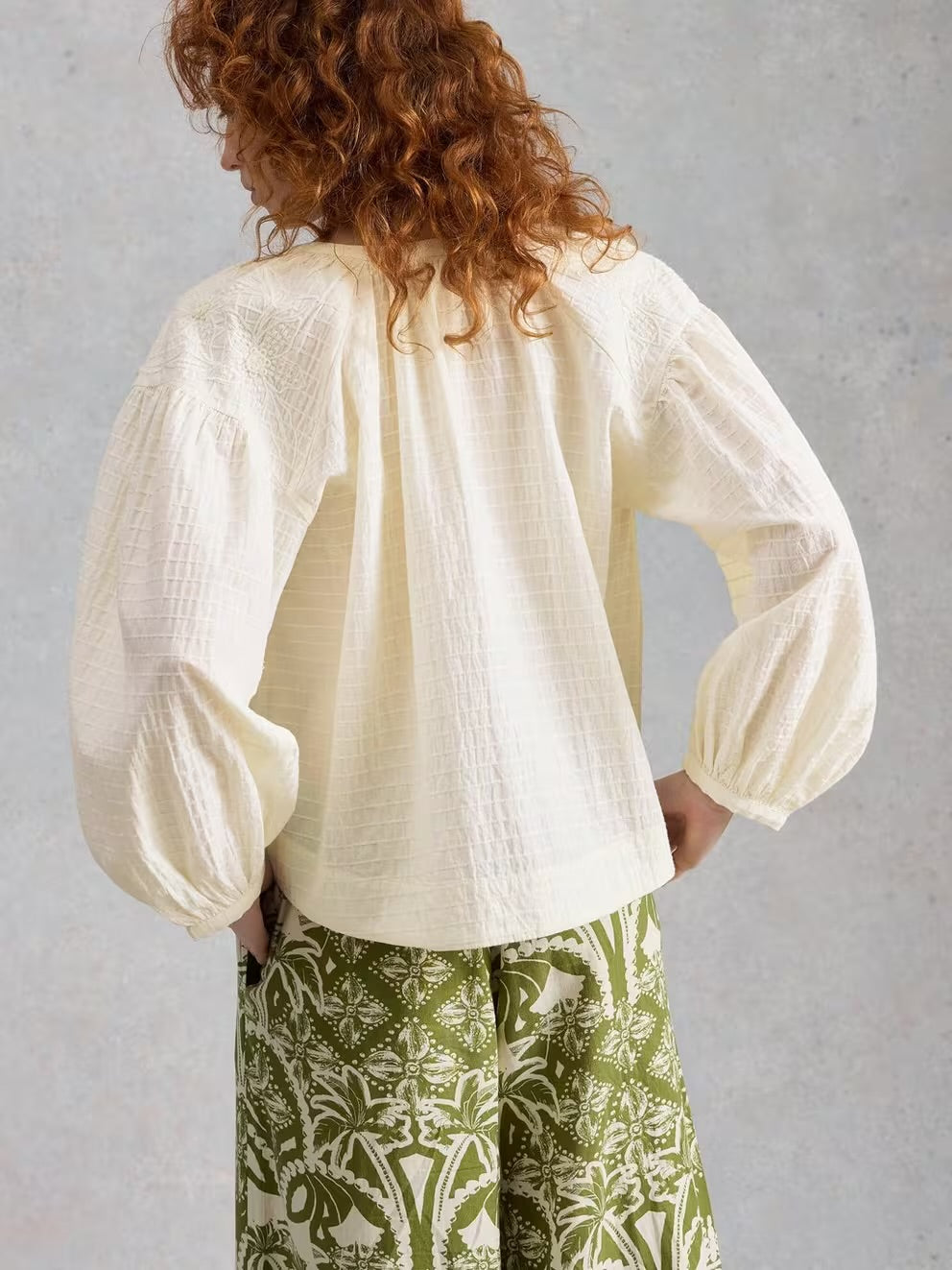 White Stuff Tilly Textured Top
