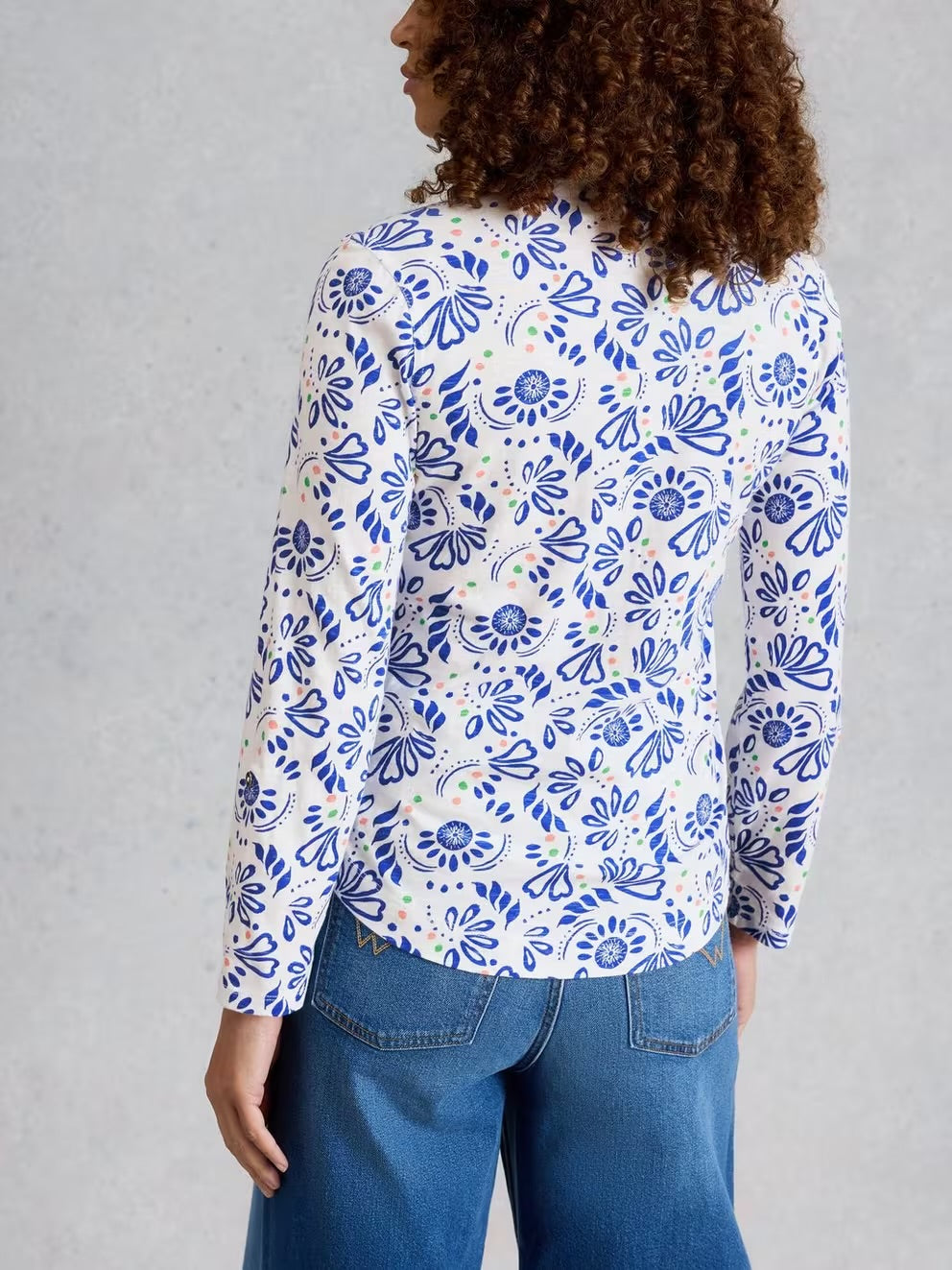 White Stuff Annie Jersey Shirt