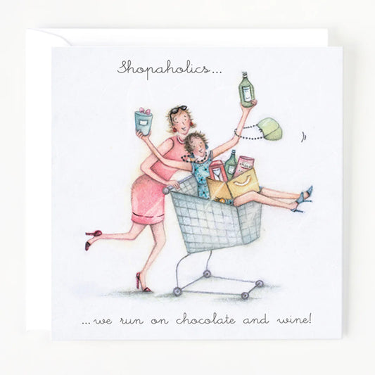 Berni Parker Designs Shopaholics Card