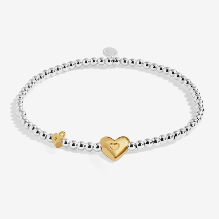 Joma Jewellery Birth Month A Little 'October' Bracelet in Silver and Gold Plating