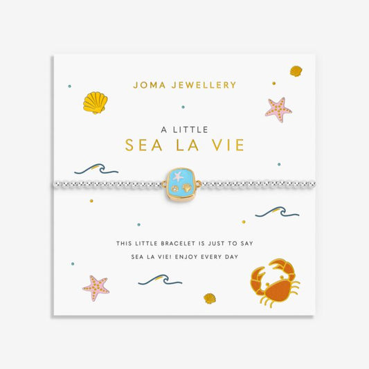Joma Jewellery A little Vibes ‘Sea La Vie’ Silver Plated Bracelet