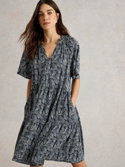 White Stuff Sophie Crinkle Dress