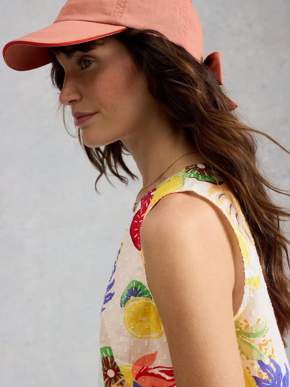 White Stuff Paradise Organic Cotton Vest