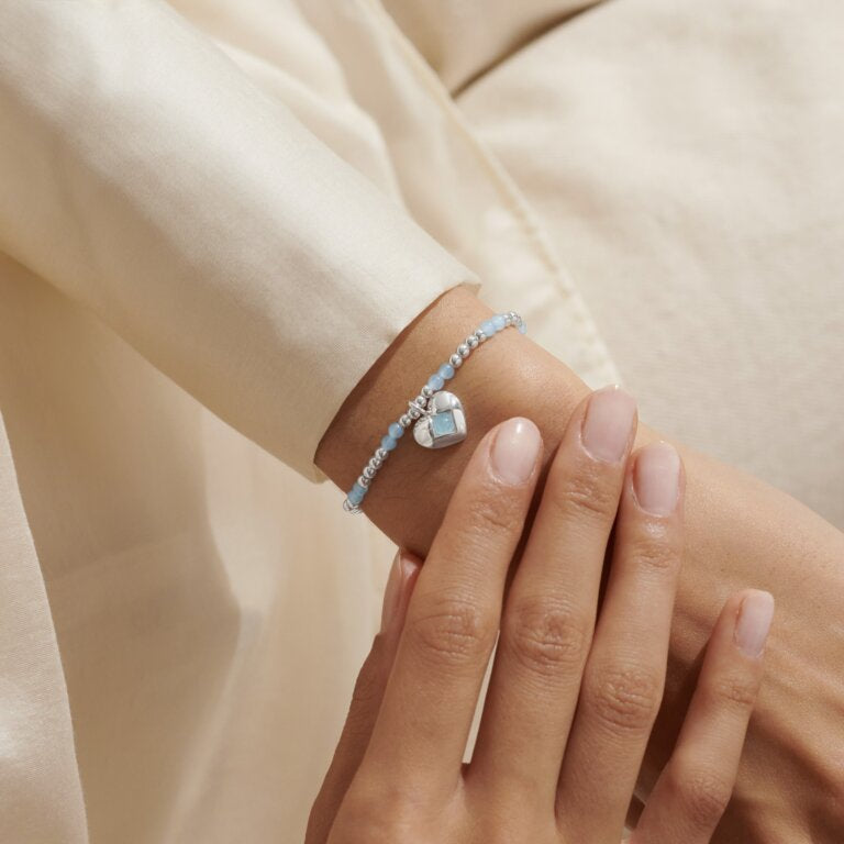 Joma Jewellery Birthstone A Little “March” Bracelet