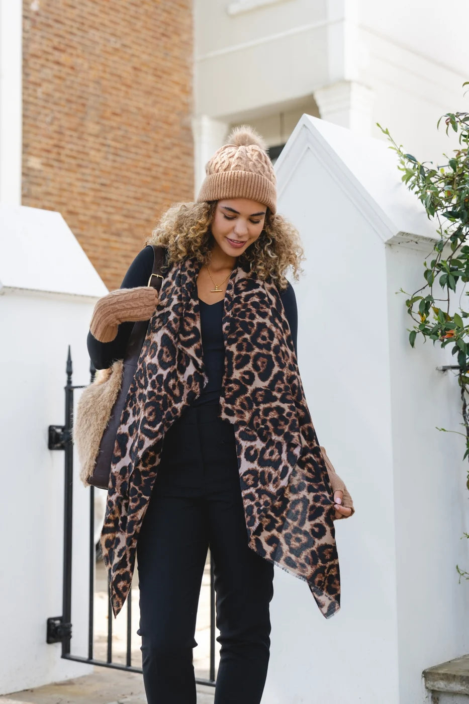 Park Lane Scarf SC1827 Cocoa