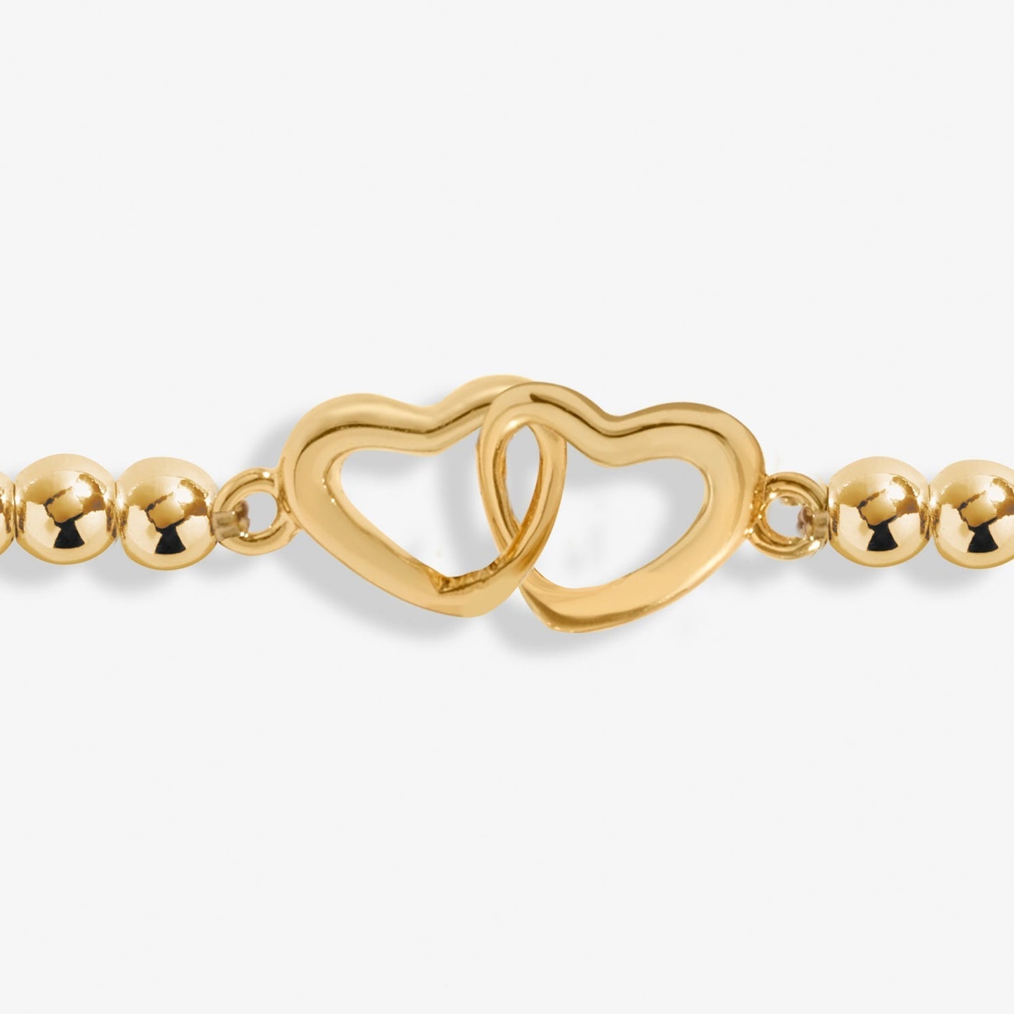 Linked Heart Anklet (Gold Plated)