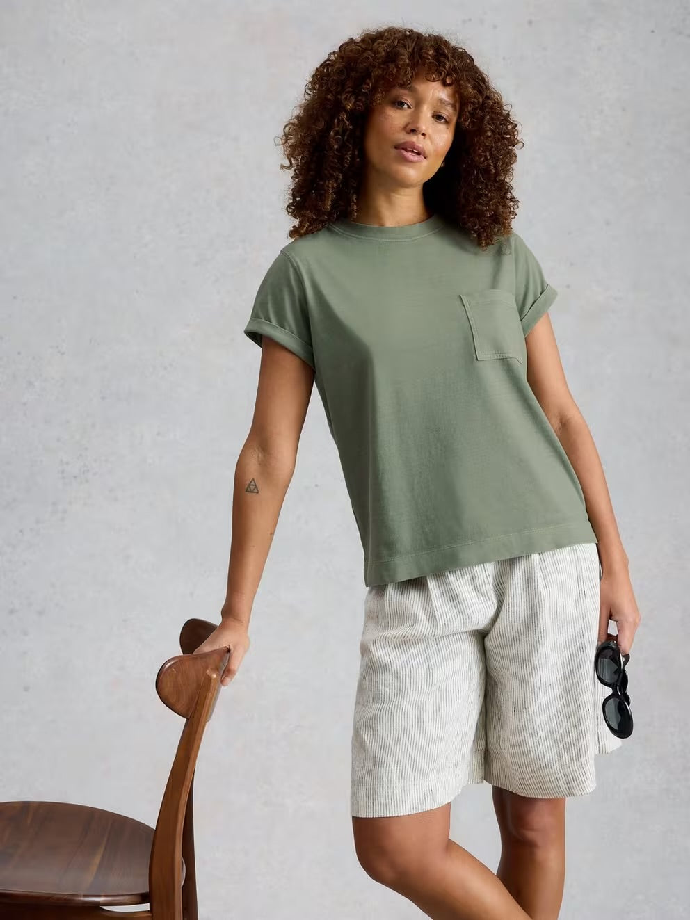White Stuff Gina Short Sleeve Tee
