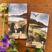 Alex Clark Pocket Diary 2027 - Delightful Dogs