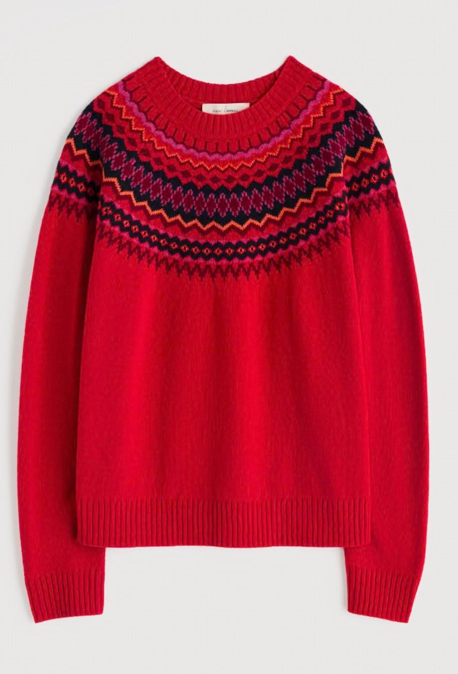 Seasalt Gurnard’s Head Fairisle Jumper in Lambswool