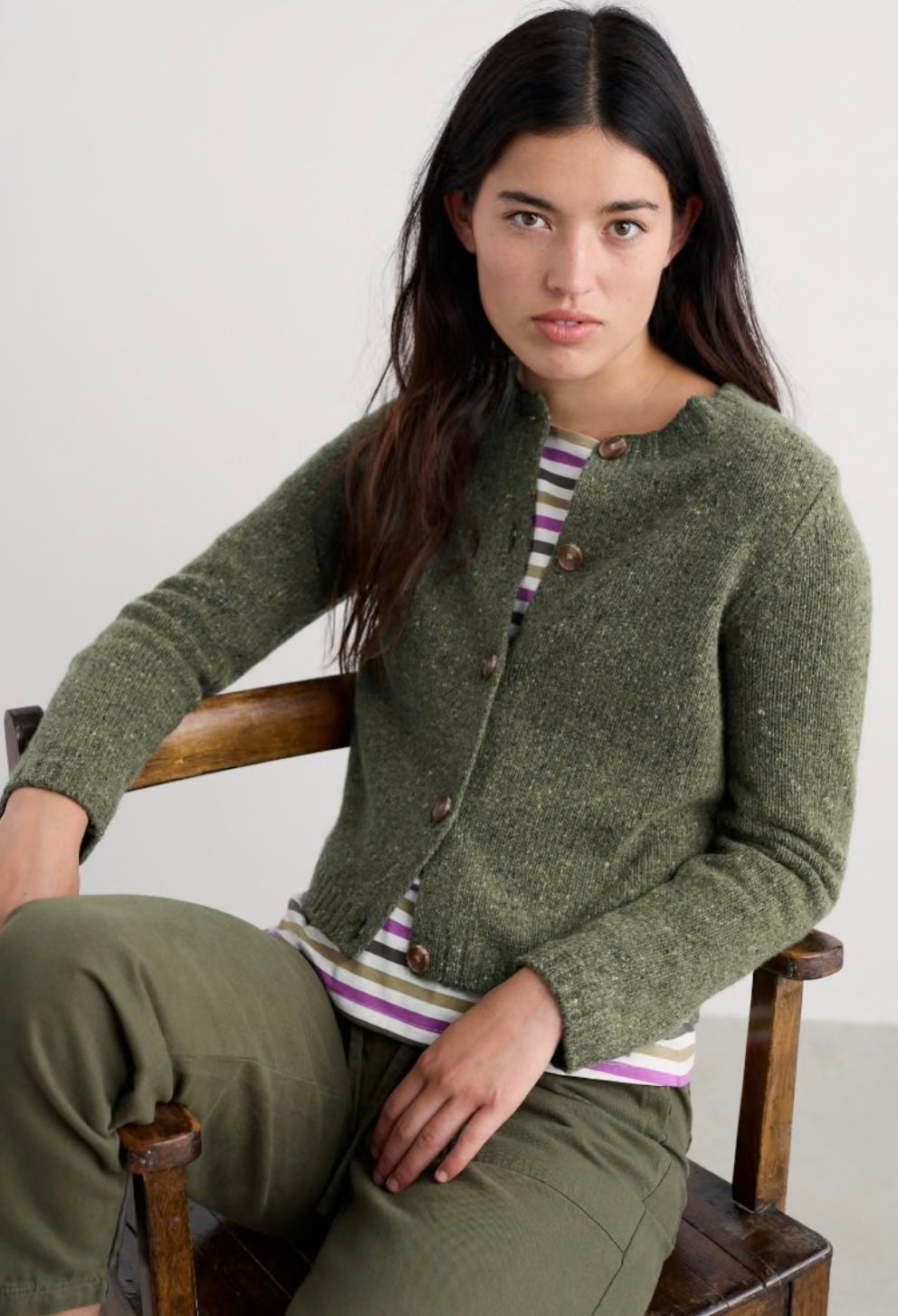 Seasalt Dawson Pick Cardigan - Alpine