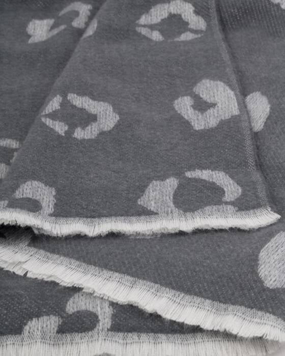 Katie Loxton Printed Blanket Scarf Leopard Print