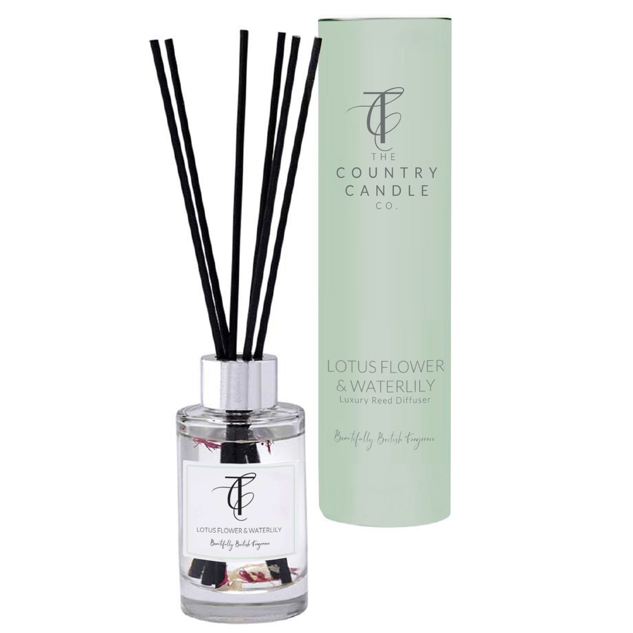 Lotus Flower & Waterlily 100ml Luxury Reed Diffuser