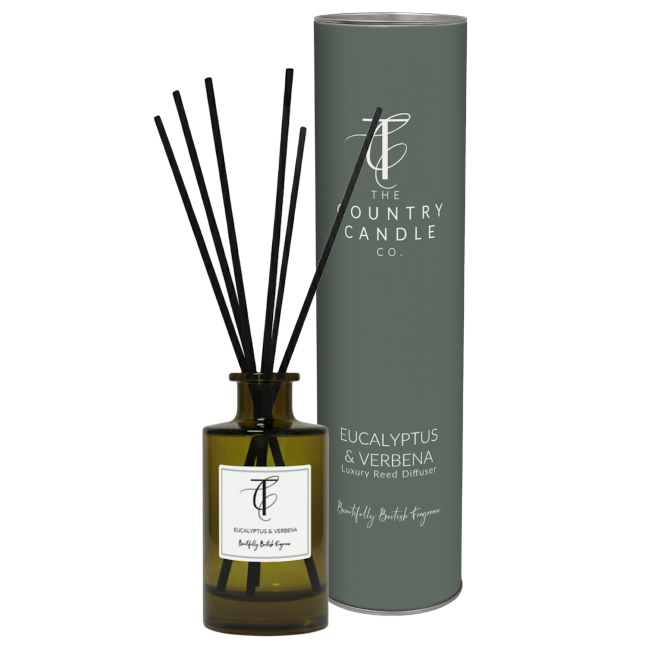 Eucalyptus & Verbena 100ml Luxury Reed Diffuser