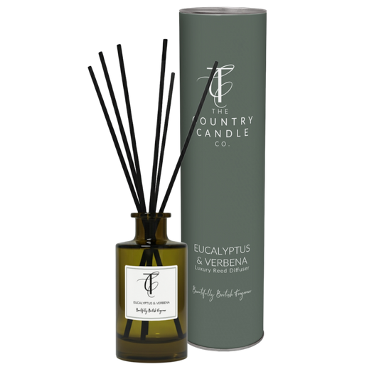 Eucalyptus & Verbena 100ml Luxury Reed Diffuser
