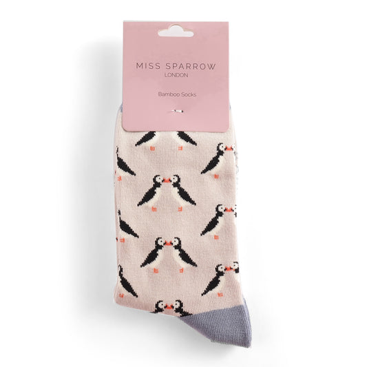 Miss Sparrow Puffin Socks