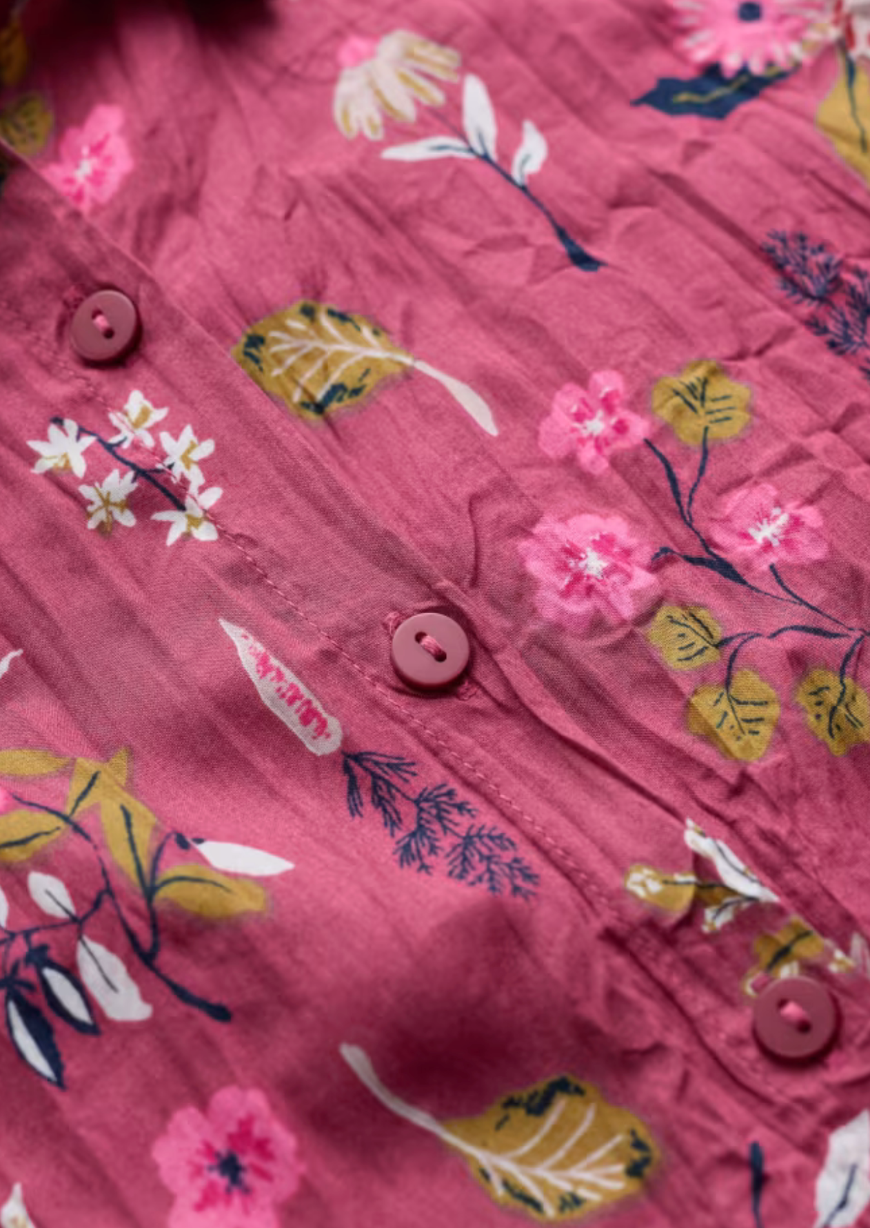 Seasalt Larissa Shirt - Flora Study Rosa