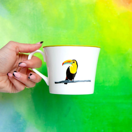 Taj Toucan Bone China Mug