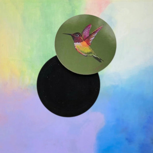 Hermione Hummingbird Set of 4 Coasters