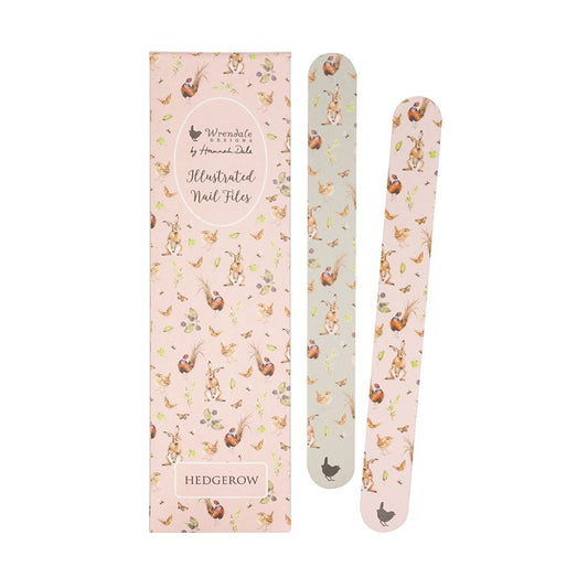 Wrendale Designs Hedgerow Country Animal Nail File Set